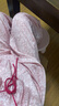 塵熙（ChelnlSeey）印花吊帶長(zhǎng)褲睡衣女薄夏款甜美性感夏季家居服套裝 粉底線稿花  S 曬單實(shí)拍圖