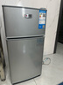 志高（CHIGO）小冰箱迷你小型家用冷藏冷凍兩用宿舍出租房用雙門辦公室電冰箱節(jié)能省電 【一級(jí)能效】58L銀色【三天約一度電】 曬單實(shí)拍圖