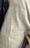 無印良品（MUJI）男式 漢麻水洗 立領(lǐng) 長袖襯衫 男士襯衣外套男裝25年夏季AC216A5S 淡綠色 S (165/84A) 曬單實拍圖