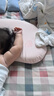 睡眠方程式睡眠方程式天資兒童枕頭寶寶嬰兒硅膠枕透氣可水洗6月1歲3歲6歲+ 粉 純色 N3-枕高3cm-建議身高65-100cm 曬單實(shí)拍圖