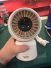 澳柯瑪風(fēng)寶小風(fēng)扇充電電風(fēng)扇桌面風(fēng)扇小電扇小臺(tái)扇usb搖頭風(fēng)扇小型迷你扇/辦公宿舍戶外露營便攜搖頭風(fēng)扇 曬單實(shí)拍圖