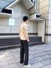 Cebrodz法國 休閑褲男2025年夏季薄款寬松直筒男褲垂感速干冰絲彎刀褲子 黑色 L 曬單實拍圖