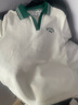FILA斐樂(lè)女子短袖POLO衫2025夏季新款短款透氣翻領(lǐng)T恤運(yùn)動(dòng)上衣女 云白-WT M 165/84A/M 曬單實(shí)拍圖