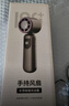 嶸盛天創(chuàng  )手持高速小風(fēng)扇迷你折疊掛脖充電式冰感制冷渦輪強颶風(fēng) 隕石灰 冰敷旗艦款【1超長(cháng)續航/智能數顯/無(wú)刷降噪】 曬單實(shí)拍圖