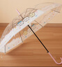 名創(chuàng)優(yōu)品（MINISO）Chiikawa系列透明長柄傘雨傘 曬單實拍圖
