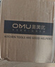 奧美優(yōu)一次性飯盒餐盒 圓形透明塑料打包盒快餐盒加厚帶蓋500型*50套 曬單實拍圖