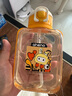 恩尼諾（aneno）兒童PPSU吸管水杯夏季寶寶喝水喝奶水壺大容量幼兒園小學(xué)生飲水杯 中大童-直通吸管款克萊黃 500ml 曬單實拍圖