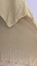 無印良品（MUJI）女式 強(qiáng)捻短袖罩衫t恤上衣女款內(nèi)搭女裝25年夏季新品純棉BCE92C5S 黃色 S （155/80A） 曬單實(shí)拍圖