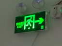 準航應急燈 消防照明燈停電充電二合一多功能疏散雙頭安全出口指示燈 曬單實拍圖