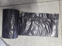 NKO抽繩垃圾袋 家用免撕式廁所客廳臥室大號加厚自動(dòng)收口廚房塑料袋 【小號·加厚·免撕】40*45cm50只 曬單實(shí)拍圖