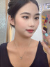 DTOTO999足銀項(xiàng)鏈女2025年新款跳動(dòng)的心雙C字母吊墜送女友老婆生日禮物 跳動(dòng)的心項(xiàng)鏈+品牌禮盒 曬單實(shí)拍圖