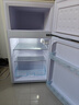 德姆勒（DEMULLER）復古冰箱小型大容量家用租房電冰箱 化妝品靜音強勁網(wǎng)紅冰箱冷藏冷凍節能 芝士白118升 118L芝士白 曬單實(shí)拍圖