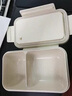上策飯盒上班族早餐盒日式便當(dāng)盒學(xué)生分格飯盒微波爐減脂健身午餐盒 日式便攜飯盒【米色】 850ml 曬單實拍圖