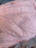 雪中飛【壓膠工藝】兒童羽絨服新款男女童秋冬季輕薄保暖外套 粉色 120 曬單實拍圖