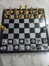 御圣 國際象棋折疊磁性迷你大號國際象棋套裝初學(xué)入門學(xué)生兒童禮物 (大號)磁性國際象棋+配雙后 曬單實拍圖