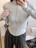 蕉下（beneunder）運(yùn)動(dòng)防曬衣女AL900辣妹防曬服防紫外線顯瘦戶外冷茶灰L 曬單實(shí)拍圖