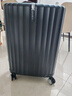 新秀麗（Samsonite）行李箱25英寸拉桿箱豎條紋大容量旅行箱包托運(yùn)密碼箱黑色GU9 曬單實(shí)拍圖