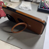 四兄數(shù)碼適用蘋果15promax手機殼磁吸支點支架新款iphone14高檔13真皮軟殼高級16防摔個性12男女保護套Plus 典雅棕 iPhone 15 ProMax 曬單實拍圖