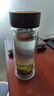 富光男女士雙層玻璃杯 高硼硅玻璃304茶隔水杯子 帶茶隔泡茶杯500ml 曬單實(shí)拍圖