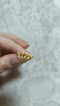 周六福黃金耳釘女蝴蝶結(jié)耳飾生日禮物計(jì)價(jià)A0913381一對(duì)約1.54g 曬單實(shí)拍圖