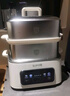 蘇泊爾（SUPOR）電蒸鍋不銹鋼304蒸鍋電煮鍋電鍋8.8L大容量雙層蒸籠高溫蒸汽立體加熱電熱鍋火鍋 8.8L 曬單實(shí)拍圖