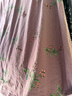 悅內(nèi)帶胸墊睡裙女士睡衣夏季夏天吊帶背心純棉長(zhǎng)款粉色長(zhǎng)裙可外穿出門 B23566柔霧粉【帶胸墊】 L (165) 【體重110-120斤】 曬單實(shí)拍圖