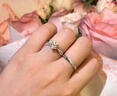IDC河南人工培育鉆石求結(jié)婚永恒六爪1克拉鉆戒18K金戒指送生日禮物女 PT950鉑金【D/VVS/NGIC證書】 30分【重金版】 曬單實拍圖