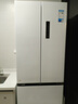 美的（Midea）418法式多門四開門電冰箱超薄平嵌小戶型家用冰箱一級能效國家補(bǔ)貼20%大容量無霜MR-418WFPE白色 曬單實拍圖