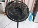 美的（Midea）【超級單品】七葉輕音立式電風扇家用柔風落地扇臺式桌面小型風扇大風量節(jié)能搖頭宿舍電扇 SAF30AB 曬單實拍圖