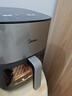 美的（Midea）不用翻面空氣炸鍋炎烤雙熱源  實(shí)用大容量透明可視 家用多功能電炒鍋烤箱6.5LKZC6502【國(guó)家補(bǔ)貼】 曬單實(shí)拍圖