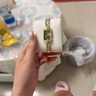 Davena【鞠婧祎同款】蒂瑋娜小別針手表小眾高級感手鏈表生日禮物送女友 山嵐綠-甄橙禮盒+手鐲 曬單實拍圖