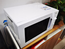 美的（Midea）快捷微波爐 家用小型 360°轉(zhuǎn)盤加熱 旋鈕操控 易潔內(nèi)膽（M1-L213B） 曬單實拍圖