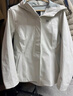 KOLON SPORT/可隆軟殼夾克 女子戶(hù)外運動(dòng)防風(fēng)防水透濕連帽修身外套 LKJK5MNT08-CR 淡鵝黃 L 170/92A 曬單實(shí)拍圖