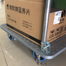 【全網(wǎng)爆款】鋼板小推車拉貨手推車搬運平板車便攜拖車折疊手拉車 鋼板73*48把套【5寸TPR靜音輪】 曬單實拍圖