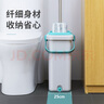 美麗雅平板拖把38cm桿長127cm2布帶桶免手洗干濕兩用家用一拖凈拖地神器 曬單實(shí)拍圖