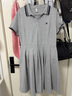 森馬（Semir）[商場(chǎng)同款]連衣裙女撞色polo領(lǐng)夏季2025學(xué)院風(fēng)百褶裙101325114051 曬單實(shí)拍圖