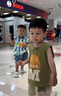 G.DUCKKIDS小黃鴨男童夏裝套裝2024新款兒童衣服韓版時尚一歲寶寶運動兩件套 黑色 90 尺碼1~2歲【 80-90cm】 曬單實拍圖