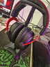 HyperX極度未知颶風2/3有線無線頭戴式耳機游戲耳機靈音聲卡FPS 全新原裝 颶風2黑紅 靈音+耳機架 曬單實拍圖