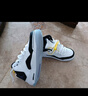 Jordan籃球鞋 AJ 女JORDAN COURTSIDE 23中幫運動(dòng)鞋AR1002-104白黑36.5 曬單實(shí)拍圖