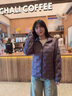 波司登25年疊變機能沖鋒衣鵝絨服女短款三合一防護外套B250331302 曬單實(shí)拍圖