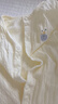 貝瑞加（Babyprints）嬰兒衣服2件裝新生兒連體衣短袖寶寶哈衣純棉薄款爬服 粉黃59 曬單實拍圖