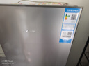 海爾智家出品180升冰箱家用小型雙門兩門二門宿舍出租房專用節(jié)能電冰箱 月光銀+低溫補償+全金屬背板 曬單實拍圖