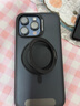 倍思【創(chuàng)新指環(huán)扣】適用iphone15promax手機(jī)殼蘋果15promax保護(hù)套Magsafe磁吸充電支架360°旋轉(zhuǎn) 黑 曬單實(shí)拍圖