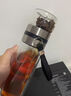 德國雙層玻璃杯茶水分離杯泡茶師高硼玻璃保溫杯禮品杯子 泡茶師【高硼硅】 350ml 曬單實(shí)拍圖