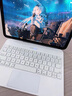 視藝星【IPX7級(jí)防水】iPad妙控鍵盤(pán)適用蘋(píng)果Air4/5/6/7平板保護(hù)套一體式Pro11/13/10.9寸磁吸懸浮鍵盤(pán) iPad10/11 10.9/11寸丨白色 曬單實(shí)拍圖