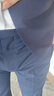 羅蒙（ROMON）西服套裝男秋冬季商務(wù)修身西裝男士正裝結(jié)婚伴郎禮服 藏青色 XL  曬單實(shí)拍圖