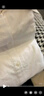 無印良品（MUJI）女式 涼感平紋立領(lǐng)短袖連衣裙裙子長裙襯衫裙開衫外搭涼感物語 白色 M (160/84A) 曬單實(shí)拍圖