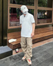 TOMMY JEANS【潮流鑲邊】25夏季男裝純棉珠地網(wǎng)眼商務(wù)翻領(lǐng)短袖T恤POLO20745 白色YBL XL 曬單實(shí)拍圖