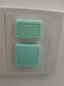 9I9防觸電插座保護(hù)蓋寶寶電源開(kāi)關(guān)保護(hù)套小孩嬰兒童插頭堵孔 清新綠【二孔*6個(gè)+三孔*6個(gè)】 曬單實(shí)拍圖