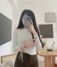 聚利時(shí)（Julius）女表方形小方糖小巧手表女2025新款小表盤女士學(xué)生防水石英表 高級咖【送原裝備用表帶】 曬單實(shí)拍圖